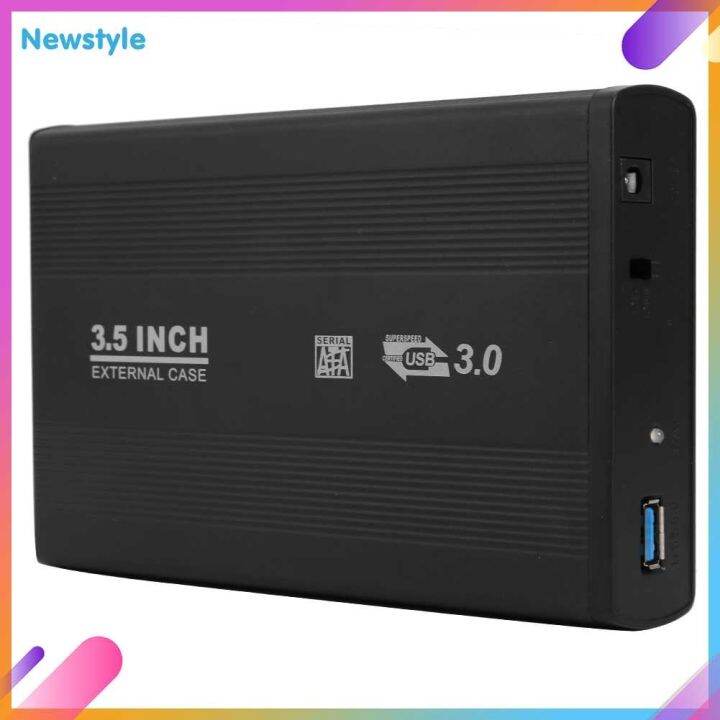 3.5 inch External Hard Disk Case SATA SSD to USB3.0 Adapter Hard Drive