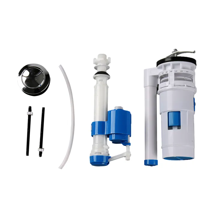 Toilet Tank Fittings Flush Conversion Kit Leakproof Toilet Valve Set
