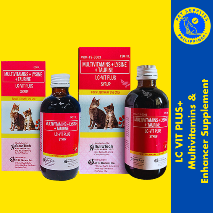 LC Vit Plus Multivitamins Syrup For Cats & Dogs Lazada PH