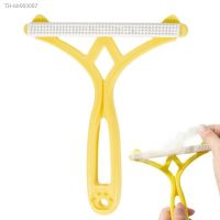 ☽✘✟ Silicone Double Sided Pet Hair Remover Lint Remover Clean Tool Shaver Sweater Cleaner Fabric Shaver Scraper For Clothes Carpet