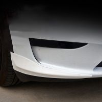 For Model Y 2017-2022 Front Bumper Splitters Lip Spoiler Anti-Collision Angle Guard