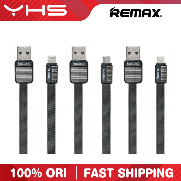 [70 CLEARANCE] Remax RC044 Data Component Platinum Metal Lightning