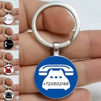 【CW】◆  2022 New Styles Custom Picture Keychain Diy Number Anti-Lost