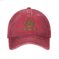 2023 New Denim style hat - 2019 new casual wash denim Freemasonry faith hope charity Freemasonry baseball cap mens summer hat Gorras。 Versatile hat