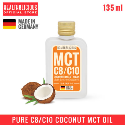 HEALTHOLICIOUS / KETO PLUS+ PURE MCT: COCONUT MCT OIL C8/C10 (MADE IN GERMANY)-135 ML