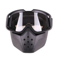 1 Pcs Motorcycle Helmet Goggle Cover Vintage Windproof Protect Eye for Outdoor SEC88