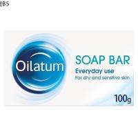 ❃ Oilatum Soap Bar OILATUM Baby Cream Emollient OILATUM Cream สบู่อาบน้ำออยลาตุ้ม สูตรอ่อนโยน ขนาด 100 กรัม สบู่อาบน้ำสำ⊿