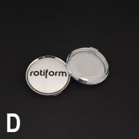 4ชิ้น rotiform ดุมล้อหมวก63มิลลิเมตร od 58มิลลิเมตร ID rotiform สัญลักษณ์ปกคลุมสำหรับขอบหมวกบน W ส้นรถสากลศูนย์ล้อหมวก