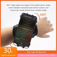 ❣♙ Outdoor Sports Phone Wristband Mobile Removable Rotating Running Phone Wrist Bag Takeaway Navigation Arm Bag for Fitness Cycling