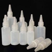 【CW】₪№❀  50pcs Dropper Bottles Squeezable Glue Bottle with Scale Plastic for Paint Ink 10ml 30ml 50ml 60ml 100ml