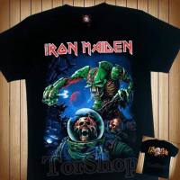 ส่งฟรี RockYeah &amp; HotRock T Shirt 3D เสื้อวง IRONMAIDEN สกรีนคมชัดHD (ไซส์ยุโรป) เสื้อยืดดำ เสื้อวินเทจ90 เสื้อทรงเอ เสื้อทรงซ้อ เสื้อวง เสื้อวินเทจ