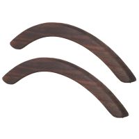 2X Rosewood Figured Solid Guitar Arm Rest Guitar Parts &amp; Accessories Replacement for 39-41 Inch Acoustic Guitar