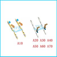 10PCS สําหรับ Samsung Galaxy A10 A20 A30 A40 A50 A60 A70 A80 A90 M10 M20 M30 M40 A20E A10E เปิดปิดปุ่มสวิตช์ระดับเสียง Key Flex