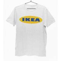 [S-5XL] เสื้อยืด Unisex รุ่น Ikea Edition T-Shirt สวยใส่สบายแบรนด์ Khepri 100%cotton comb รีดทับลายได้เลย ไม่ยืดไม่หดไม่  AZTE