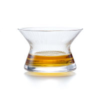 Japanese Edo Kiriko Whiskey Spin Glass Neat Bowl Collection Crystal Whisky Cup Cappie XO Brandy Snifter Limited Wooden Gift Box