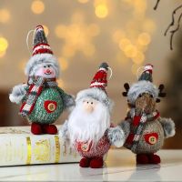 New Year 2023 Christmas Decorations Foam Flannelette Doll Pendant Navidad 2022 Family Party Decorated Christmas Tree Decorations Christmas Ornaments