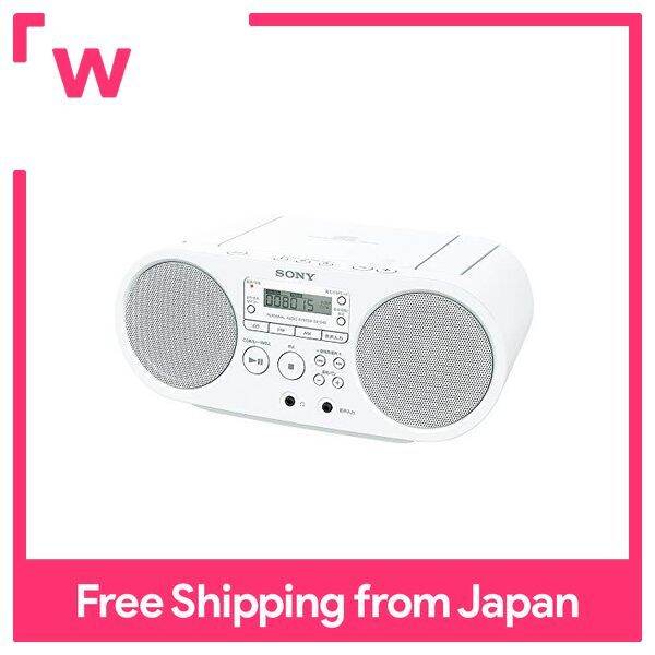 SONY CD Radio ZS-S40: FM / AM / FM Wide Terkait White ZS-S40 W