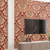 An 3D Relief Da Design Wall Paper Home Decor ห้องนอนห้องนั่งเล่นไม่ทอวอลล์เปเปอร์คลาสสิกสำหรับผนัง Roll