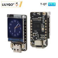 [2023สุดฮอต] LILYGO®T-QT V1.1หรือมืออาชีพ ESP32-S3 GC9107 0.85นิ้วบอร์ดพัฒนาโมดูลจอแสดงผลชนิด LCD บลูทูธ WIFI จอสีเต็มจอ128*128