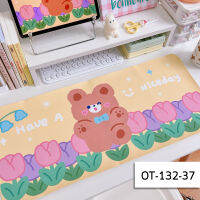 2023 ♥︎แผ่นรองเมาส์ แผ่นรองเม้าส์ Mouse Pad 40*90CM น่ารักๆ เกาหลี ลายการ์ตูน แผ่นรองคีย์บอร์ดและเม้าส์ แผ่นรองโต๊ะ ตกแต่งโต๊ะทำ NARAKstationery♥︎OT-132