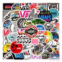 Vans - Series 04 HipHop Fashion Brand Logo สติ๊กเกอร์  50Pcs/Set Off The Wall Fans Collection Harajuku DIY Fashion Luggage Laptop Skateboard Doodle Decals สติ๊กเกอร์