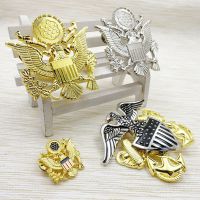 tomwang2012. WWII US MILITARY CAP BADGE PIN U.S. ARMY NAVY AIR FORCE CAP HAT PINS BROOCH