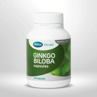 Mega We Care Ginkgo Biloba จิงโกบิโลบา สารสกัดจากใบแป๊ะก๊วย 60เม็ด 1กระปุก  ส่งฟรี