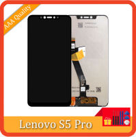 สำหรับ Lenovo S5 Pro L58041ชิ้นส่วนจอสัมผัสแอลซีดีของเครื่องแปลงดิจิทัลสำหรับ Lenovo S5 Pro GT L58091การเปลี่ยน + เครื่องมือ