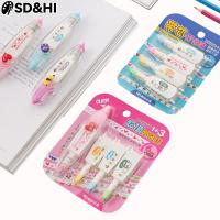 4pcs Correction Tapes Refill Set Lovely Decoration Click Corrective Tape Stationery Office Correcting Tools School Supplies Correction Liquid Pens
