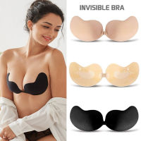 ที่มองไม่เห็น s Backless Push Up s ที่ไม่มีสายหนัง ปิดด้านหน้า lette ชุดชั้นใน Self-Adhesive ซิลิโคน Sticky