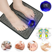 ZZOOI Tens Fisioterapia Foot Massager Mat Massageador Pes Muscular Electric EMS Health Care Relaxation Terapia Fisica Massage Salud