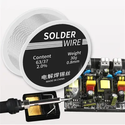 Accessories FLUX 2.0% Low-melting High Purity Soldering Wire Roll Welding Wire Lighter Solder Wire Rosin Corel Solder