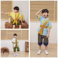 ❣□❣  June 1 childrens day performance clothing Thailand whitton xishuangbanna dai suit