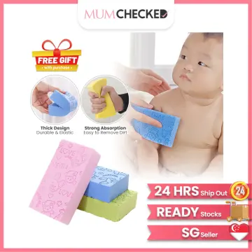 Kids Bath Sponge Body Dead Skin Remover Shower Massager Baby Bath