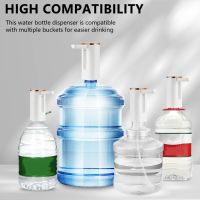 Electric Water Bottle Pump Portable Water Jug Pump Foldable Bottle Water Extractor Pump USB Rechargeable for Office/Home/School