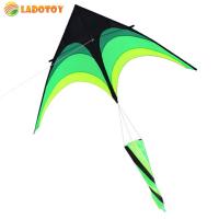 1.6m Large Delta Kite Toy Easy To Fly Fly Wind Kite 10 Meter Tail Primary Stunt Kite with Wheel Line for Kids Adults for Outdoor