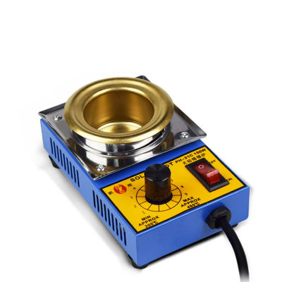 NOVFIX Electric Soldering Irons 100W 150W 220V Temperature Controlled Soldering Pot Melting Tin Pot Tin Cans