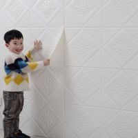 ♈△ 1Pcs 70cmx70cm D Wall Sticker Imitation Brick Bedroom Home Decor Waterproof Self-adhesive DIY Wallpaper for kitchen