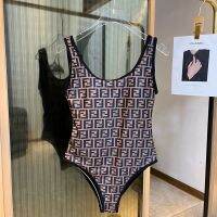 Swimsuit New Pattern One-piece Swimsuit Slim Swim Briefs Black and White Beauty Beach Beach