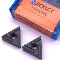 10pcs RCKLCY TNMG160408 R-S FT4125 เครื่องมือกลึงภายนอก Tnmg 160408 คาร์ไบด์แทรกเครื่องตัดกลึง เครื่องมือ เม็ดมีดกลึง