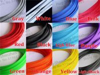 【Deal】 【Factory-direct】 【Customer favorite】 【Sell-Well】 ปลอกหุ้มที่ขยายได้ Pet ถักแบบแน่น8มม. สีเดียว10เมตร