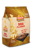 Mission Tortilla Chips BBQ Flavoured 170g ขนมข้าวโพดทอดกรอบรสบาร์บีคิว ขนาด 170 กรัม (0281)