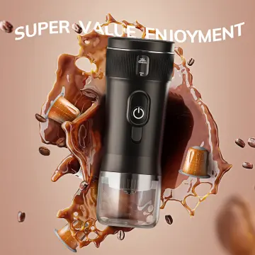 Portable Coffee Maker MIUI Small Espresso Machine DC12V Travel Coffee