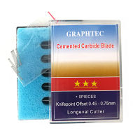 10ชิ้นมีดใบมีดที่มีฤดูใบไม้ผลิสำหรับ graphtec CB09 CB09U ไวนิลตัดล็อตเตอร์ตัด