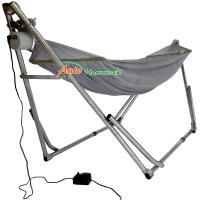 Auto Hammock เปลไกวเด็กอัตโนมัติแบบเปลญวนใหญ่สีบลอนด์กับมอเตอร์ Vinanoi 100 Kg.