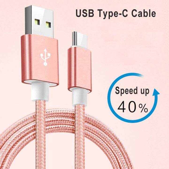 [RUAN YUE] USB Type C Cable For OPPO A74 A94 A54 5G Reno 6 5 4 3 2 Z