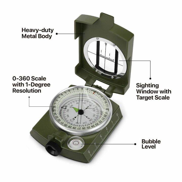 huilopker-clinometer-มืออาชีพ-fk88โลหะเดินป่ากลางแจ้งกระเป๋าเข็มทิศแบบมืออาชีพ