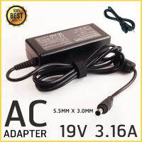 19V 3.16A For Samsung R60 plus NP-R60Y NP-R510 Laptop Charger Adapter Power Cord