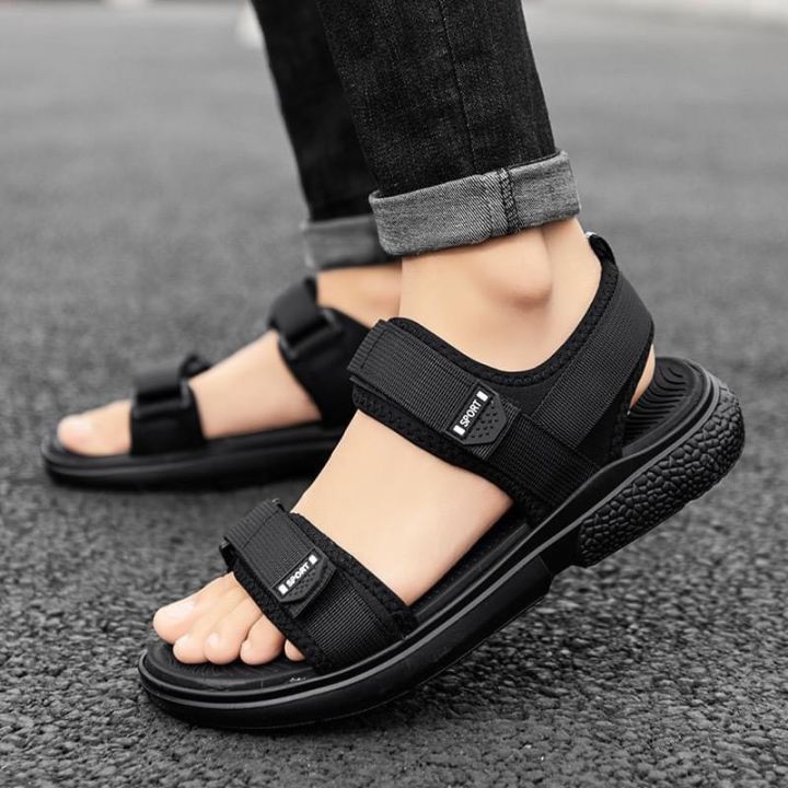 Dép Sandal Nam, Dép Quai Hậu 2 Quai Dán Mã Dp36 | Lazada.Vn