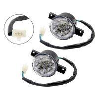 2Pcs 12V LED ATV Front Headlight 125Cc 150Cc 250Cc 300Cc Headlights for Chinese Taotao JCL Baja Yamoto Kazuma Roketa